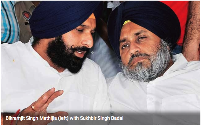 Synthetic drug case: ED asked to probe allegations against Bikramjit Singh Majithia